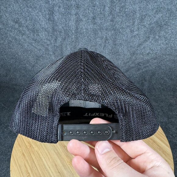 Travis Mathew Trucker Snapback Hat Golf Cap Black One Size - Picture 2 of 4